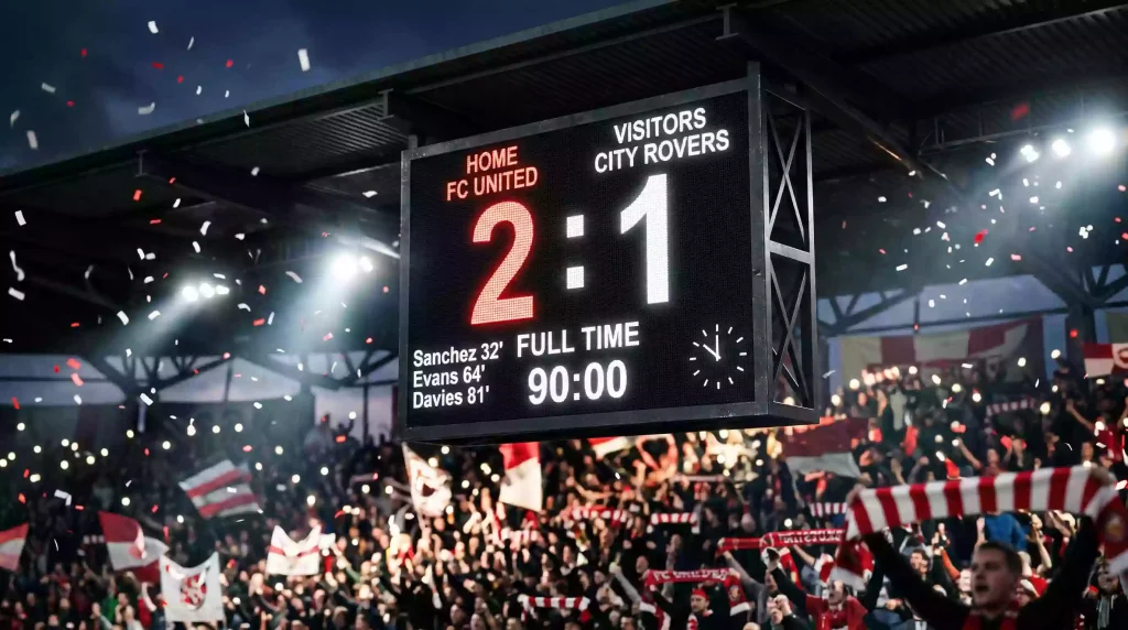 Correct Score exaktes Ergebnis Wette Fußball